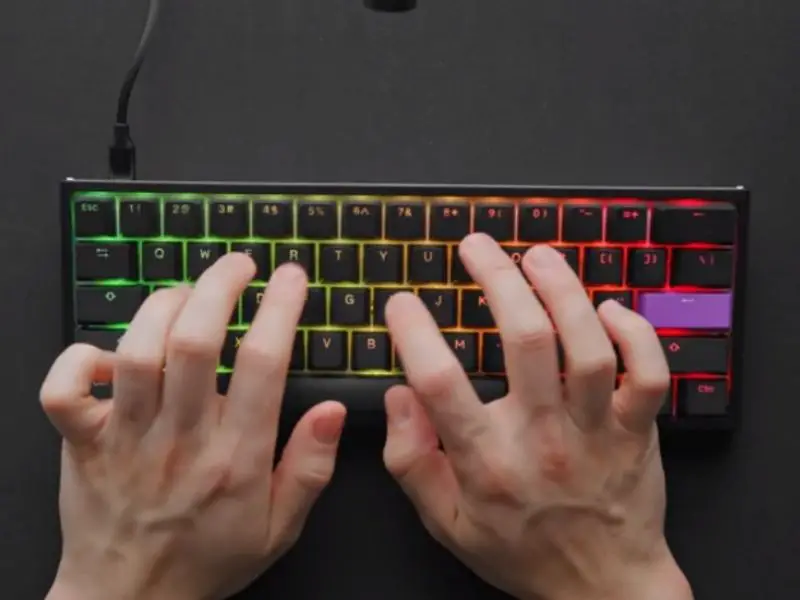 What is the size of a 60 percent keyboard