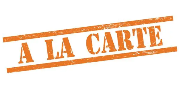 What is a la carte pricing?